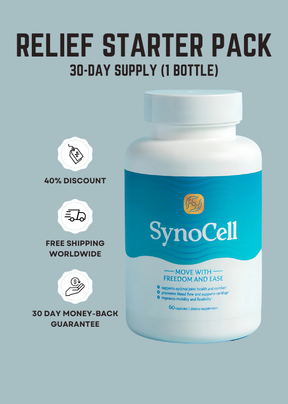 SynoCell Natural Joint Relief And Mobility Support Formula