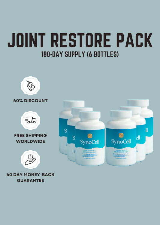 SynoCell Total Joint Restore – 6 Bottles (Best Seller)
